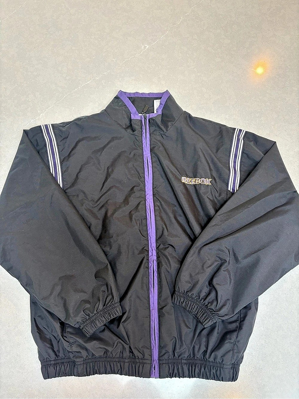 Vintage Reebok Color Block Windbreaker